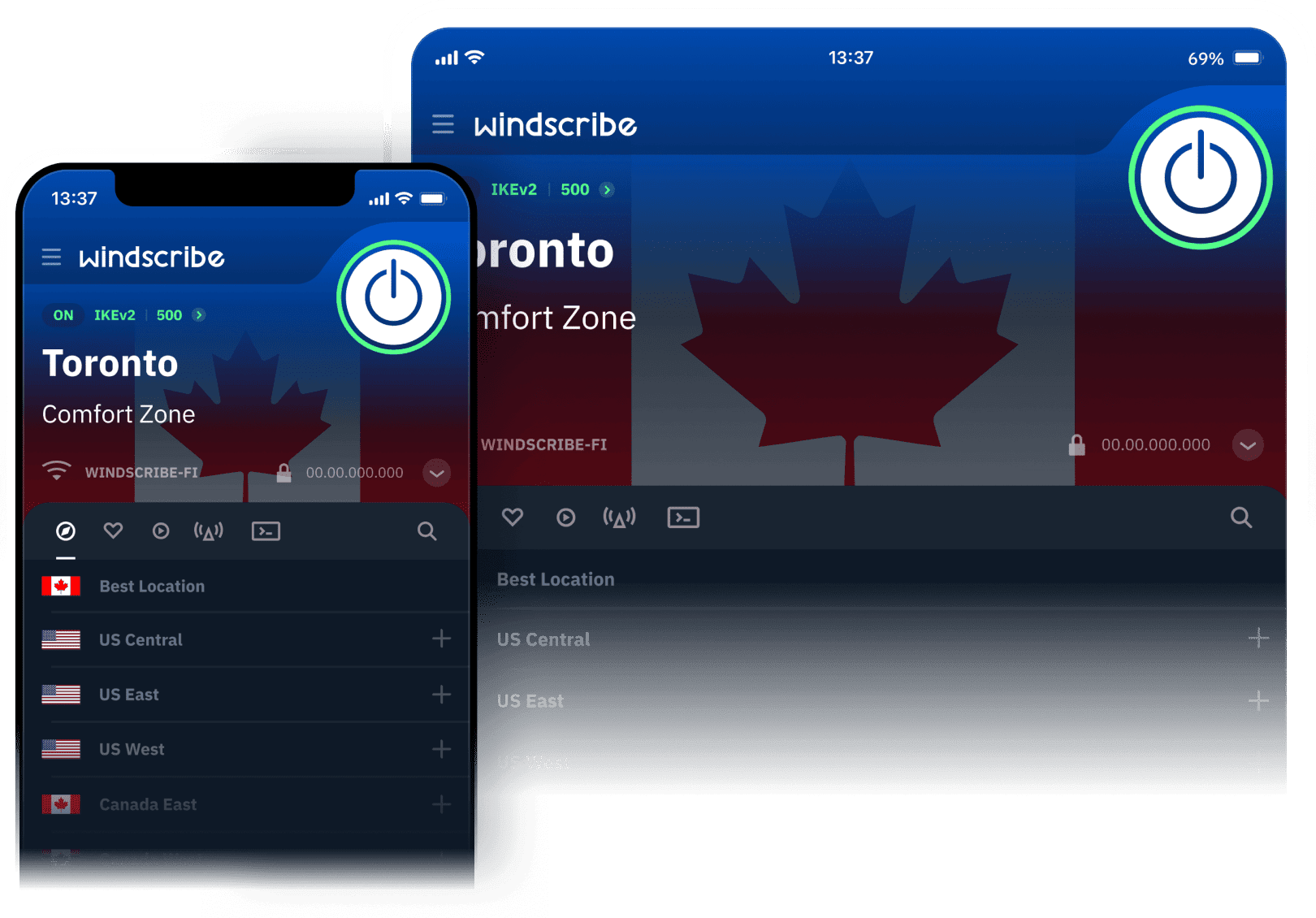 Windscribe app