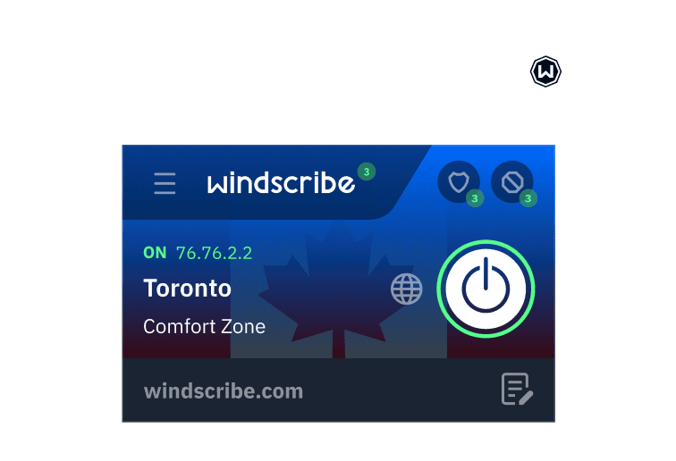 Windscribe app