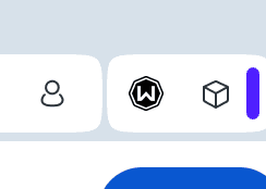 Windscribe icon in toolbar