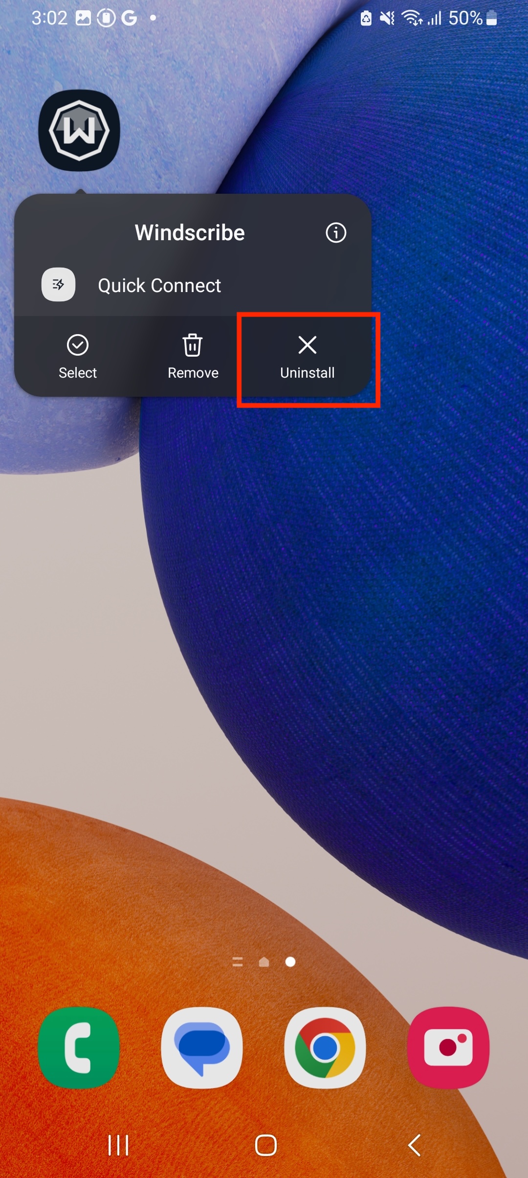Uninstall