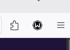 Windscribe logo in toolbar