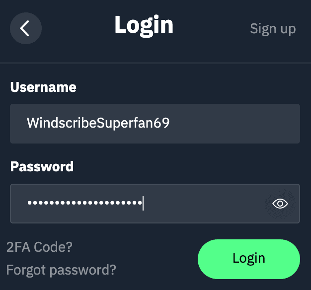 Login Detailed